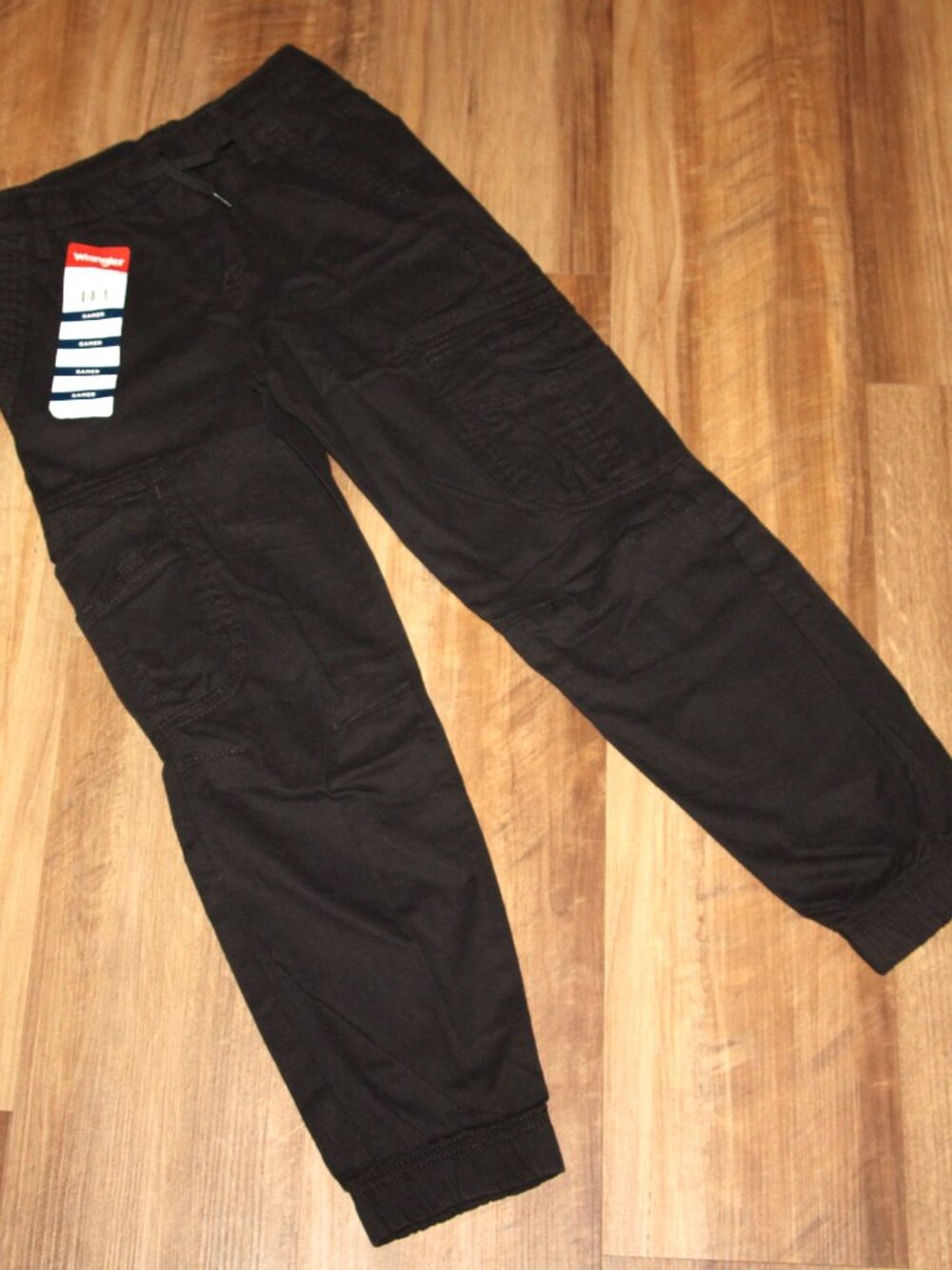 NEW Boy's SIZE 10 Slim Black Wrangler Cargo Pants